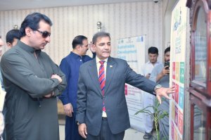 Dr. Syed Saif Ur Rehman PAS, TI, Highlighting the importance of SDGs to Mr. Kaleem Ullah (Rashid) Khaskheli and his team.