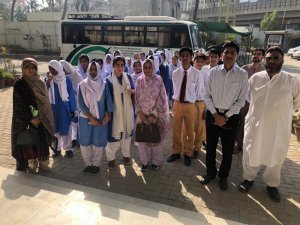 Students of CK-ECK Govt. Primary & Lower Secondary School, visited NIPA Karachi.