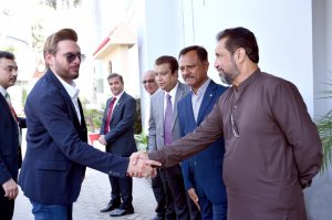 Mr Shahid Khan Afridi visited NIPA Karachi