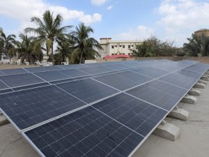 Solar System Installed at NIPA Karachi