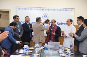 IST 37th SMC 
At Karakoram International University, GB