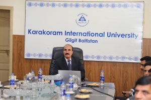 IST 37th SMC 
At Karakoram International University, GB