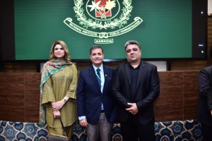 Dr. Engr. Jahanzeb Khan, Chairman & MD of JK Group and CEO of Faizan Steel, visited NIPA Karachi