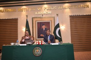 NIPA Karachi was privileged to host Mr. Zafar Masud, President and CEO of Punjab Bank, during his visit to the National Institute of Public Administration (NIPA).
