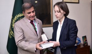 Attaché of the Consulate General & Third Secretary of the Russian Federation Consulate General visited NIPA, Karachi