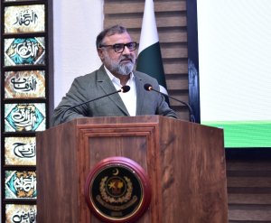 Senate Standing Committee Chairman Senator Rana Mahmood Ul Hasan, along with the members of the committee Senator Amir Waliuddin & Senator Atta ur Rehman visited NIPA, Karachi.