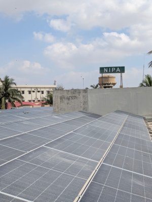 Solar System Installed at NIPA Karachi